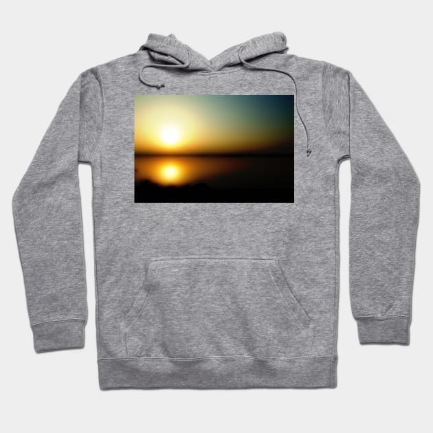 Abstract Sunset Hoodie by infloence